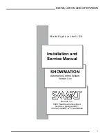 Предварительный просмотр 1 страницы SMART Showmation Installation And Service Manual