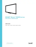 SMART Smart Board M600 series User Manual preview