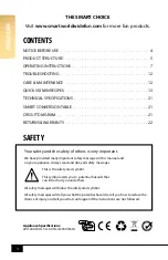 Preview for 2 page of SMART SPM4000-SS Instruction Manual