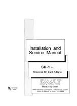 SMART SR1-Plus Installation And Service Manual preview