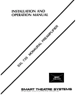 Предварительный просмотр 1 страницы SMART SXL735 Installation And Operating Manual