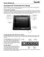 SMART Sympodium DT770 Quick Reference preview