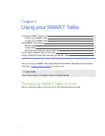 Предварительный просмотр 12 страницы SMART Table 442i Hardware User'S Manual