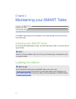 Предварительный просмотр 20 страницы SMART Table 442i Hardware User'S Manual