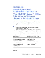 SMART UX60-RFK-685 Installing предпросмотр