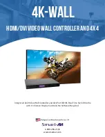 Preview for 1 page of SmartAVI 4K-Wall Manual