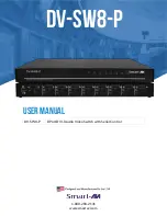 Предварительный просмотр 1 страницы SmartAVI DV-SW8-p User Manual