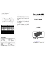 SmartAVI DVS8P User Manual preview