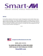 Preview for 7 page of SmartAVI FDX-3000S User Manual