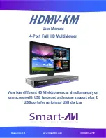 SmartAVI HDMV-KM User Manual preview