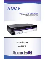 Preview for 1 page of SmartAVI HDMV Installation Manual