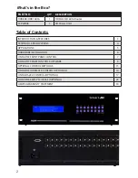 Preview for 2 page of SmartAVI HDR16X16 Installation Manual