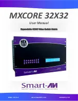 Preview for 1 page of SmartAVI MXC-HD32X32S User Manual