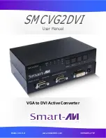 SmartAVI SMCVG2DVI User Manual preview