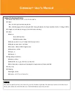 Preview for 5 page of SMARTdesks getaway GET-GW-108 User Manual