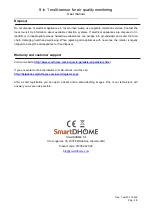 Preview for 5 page of SmartDHOME 01335-2025-00 User Manual