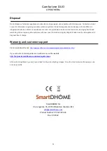 Предварительный просмотр 20 страницы SmartDHOME Comfort.me DUO Manual