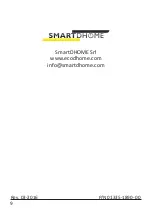 Предварительный просмотр 9 страницы SmartDHOME Ecodhome 01335-1890-00 Installation Manual