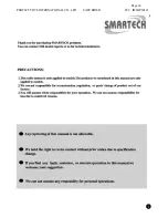 Preview for 2 page of Smartech 30121 Instruction Manual