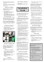 Preview for 3 page of SMARTEL Tank-Check RF-412 Installation And User Manual