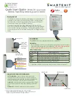 Предварительный просмотр 1 страницы Smartenit ZBMLC30 Quick Start Manual