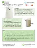 Smartenit ZBMPlug15 Quick Start Manual preview