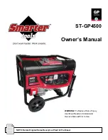 Preview for 1 page of Smarter tools GP Series Owner'S Manual