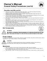 Preview for 6 page of Smarter tools ST-GP1200 Owner'S Manual