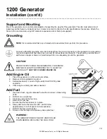 Preview for 14 page of Smarter tools ST-GP1200 Owner'S Manual