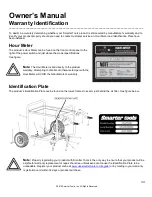 Предварительный просмотр 24 страницы Smarter tools ST-GP3500 Owner'S Manual