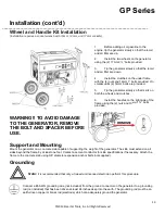 Preview for 19 page of Smarter tools ST-GP4750EB Owner'S Manual