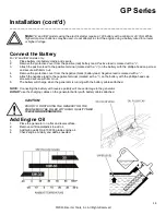 Preview for 20 page of Smarter tools ST-GP4750EB Owner'S Manual