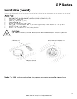 Preview for 21 page of Smarter tools ST-GP4750EB Owner'S Manual