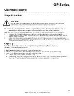 Preview for 23 page of Smarter tools ST-GP4750EB Owner'S Manual