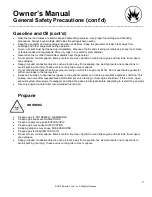 Preview for 7 page of Smarter tools ST-GP7500DEB Owner'S Manual