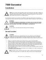 Preview for 15 page of Smarter tools ST-GP7500DEB Owner'S Manual