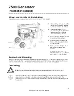 Preview for 16 page of Smarter tools ST-GP7500DEB Owner'S Manual