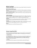 Preview for 6 page of SmarTerminal AT870 User'S Manual Manual