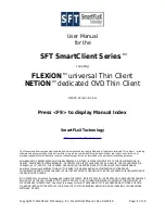 SmartFlex Technology FLEXiON User Manual preview