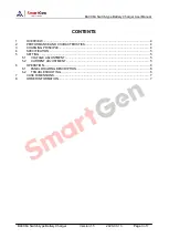 Предварительный просмотр 3 страницы Smartgen BAC06A User Manual