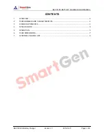 Preview for 3 page of Smartgen BAC1203VE User Manual