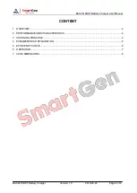 Preview for 3 page of Smartgen BAC2410BST User Manual