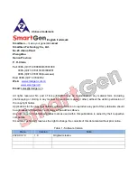 Предварительный просмотр 2 страницы Smartgen CMM366B-4G User Manual