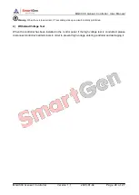 Preview for 26 page of Smartgen GENSET CONTROLLER MGC310 User Manual