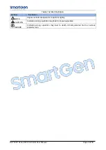 Preview for 3 page of Smartgen HAT600P Series User Manual