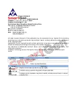 Preview for 2 page of Smartgen HAT600R Series User Manual