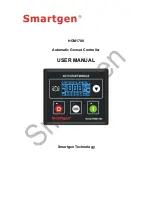 Preview for 1 page of Smartgen HGM1780 User Manual