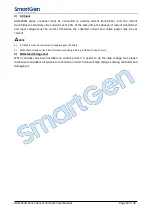 Предварительный просмотр 37 страницы Smartgen HGM400N Series User Manual