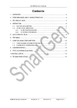 Предварительный просмотр 3 страницы Smartgen HGM501 User Manual