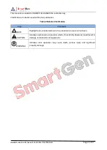 Предварительный просмотр 3 страницы Smartgen HGM8100A User Manual